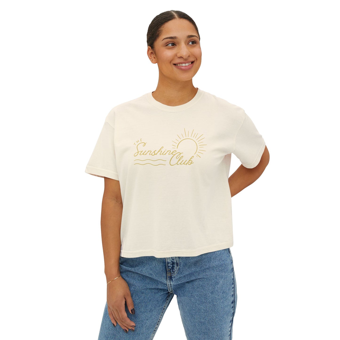 The Sunshine Club | Women's Boxy Tee