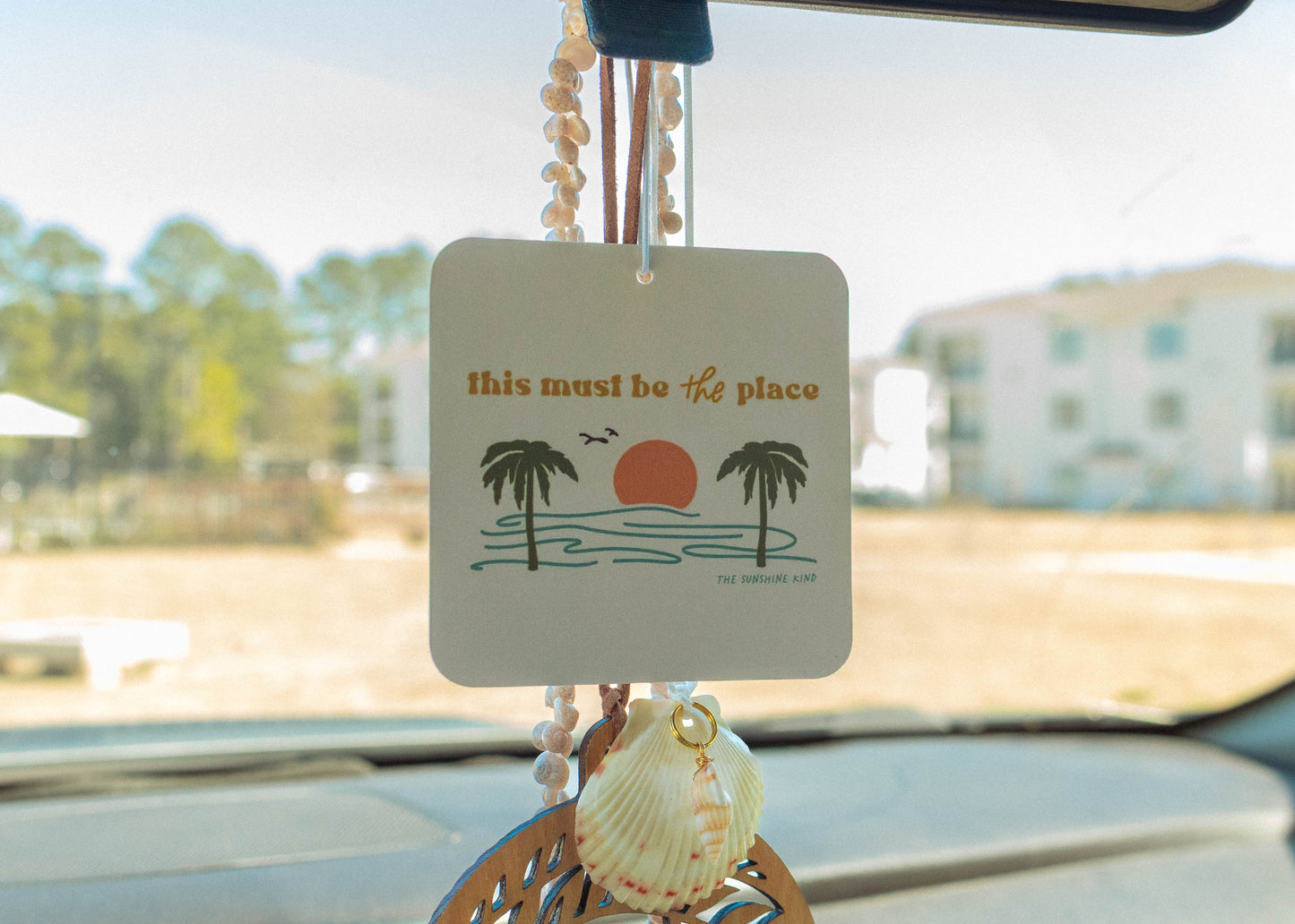 This Must Be The Place Scented Car Charm