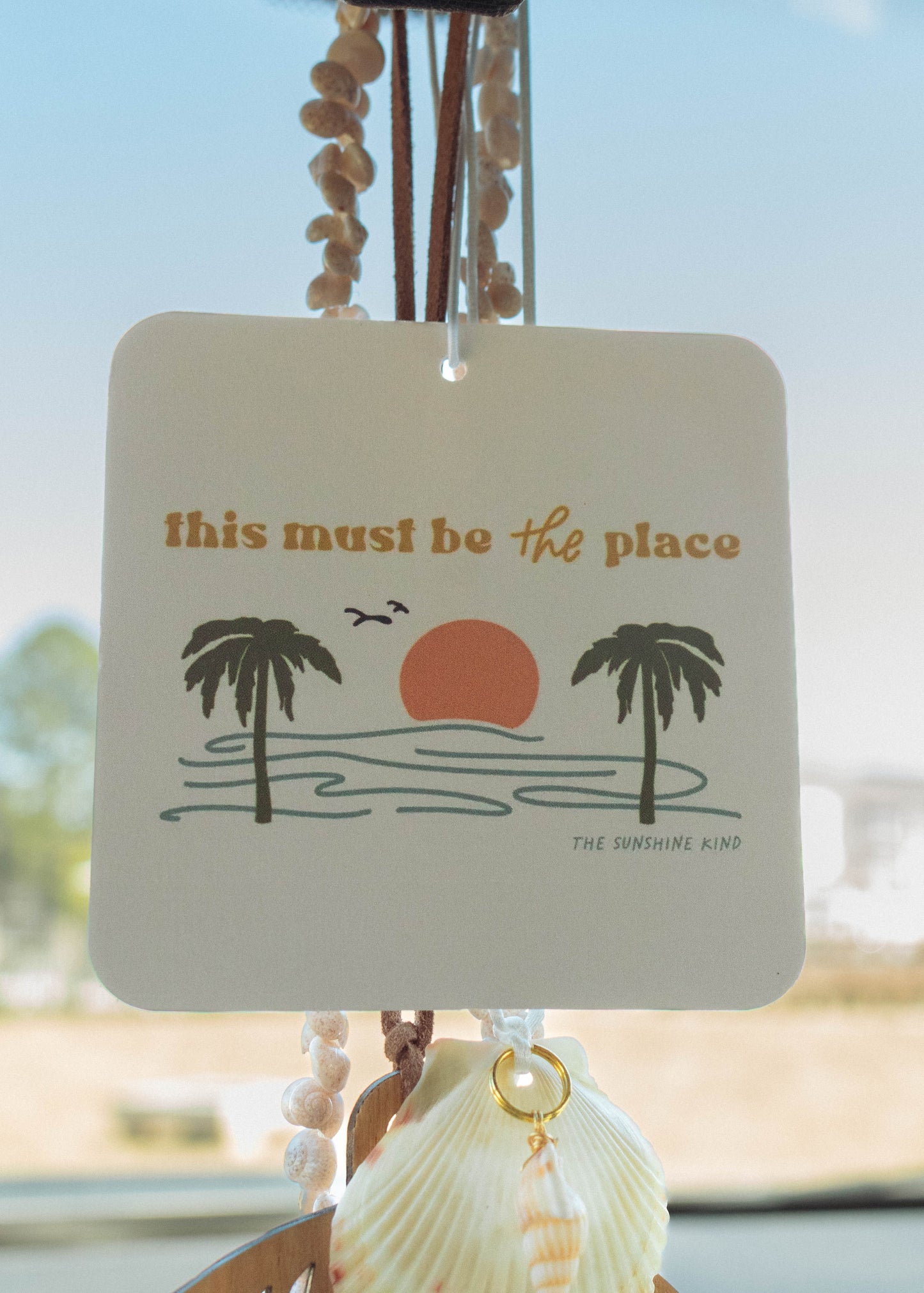 This Must Be The Place Scented Car Charm