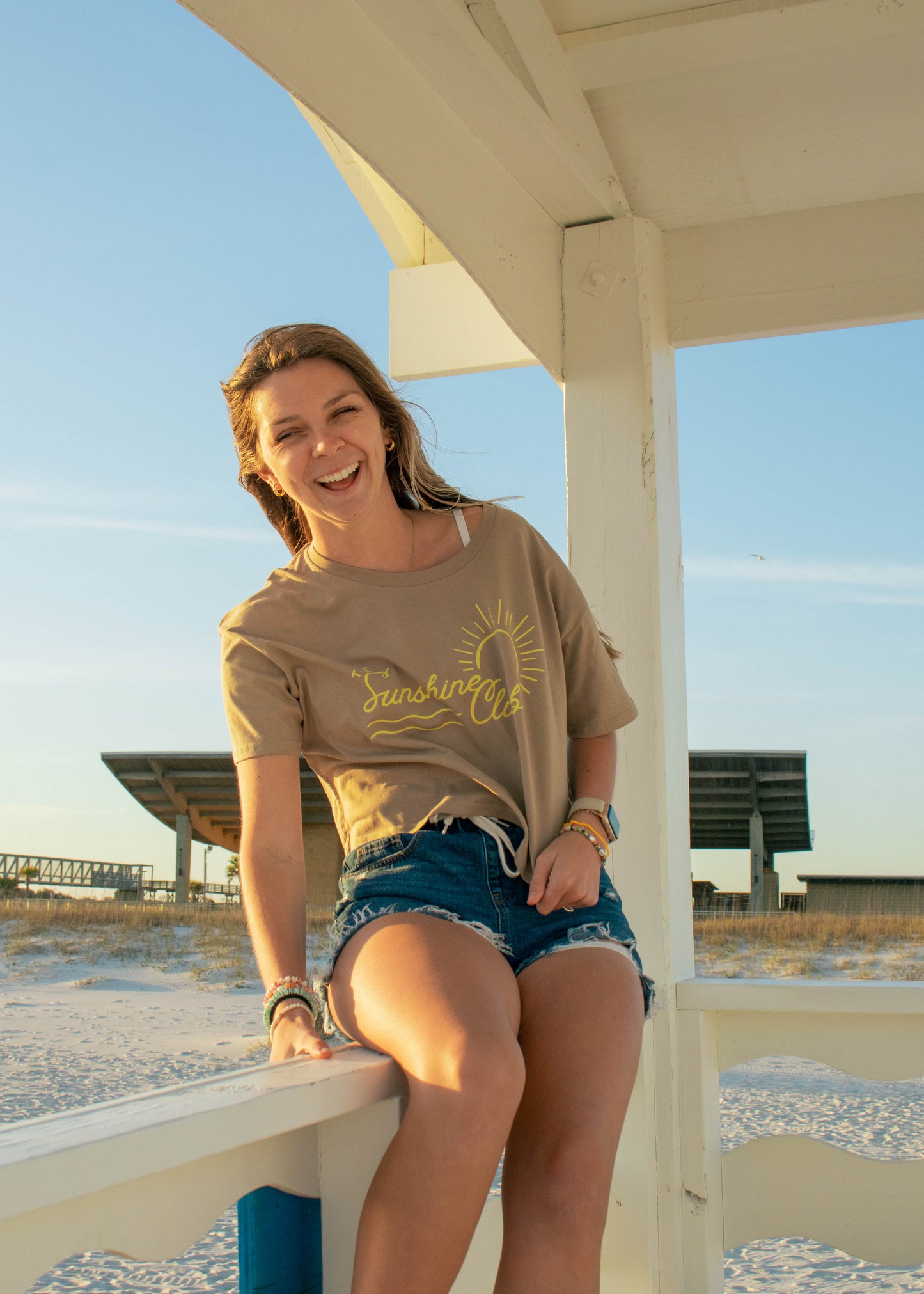 The Sunshine Club | Women's Crop Tee