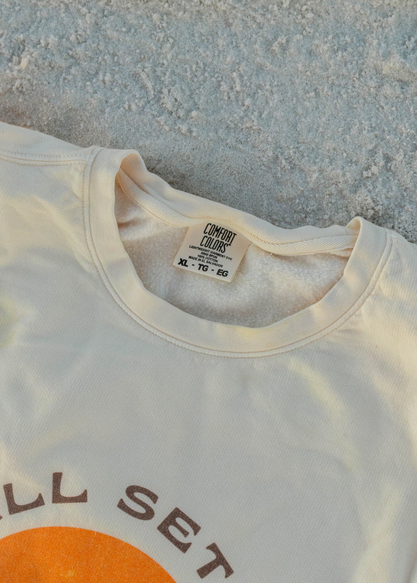 All Set For Sunset Unisex Lightweight Sweatshirt