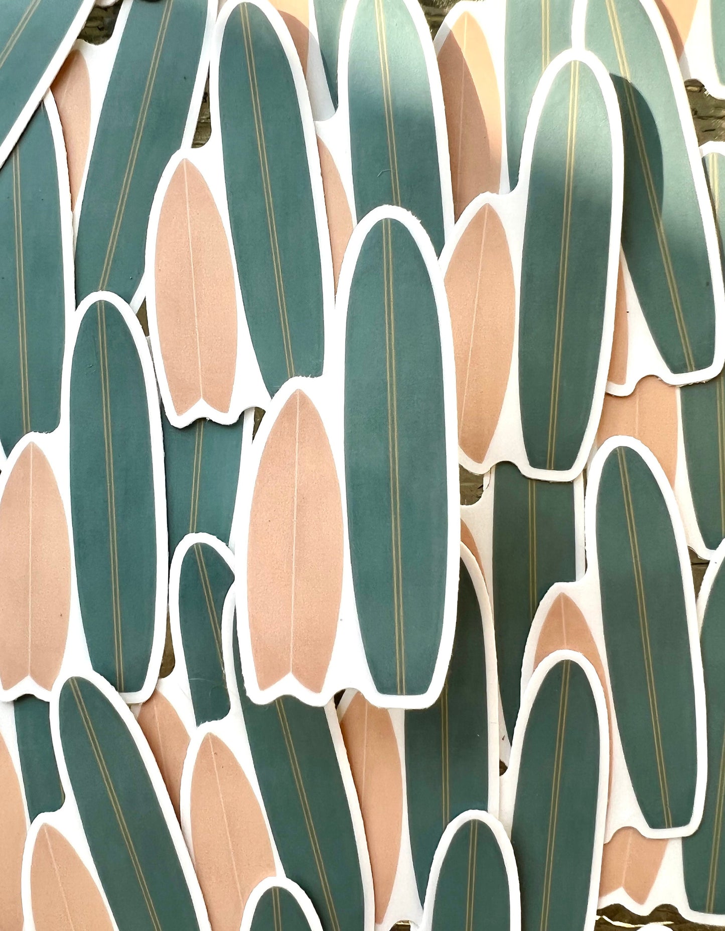 Surfboard Sticker // 3 x 1.5 in