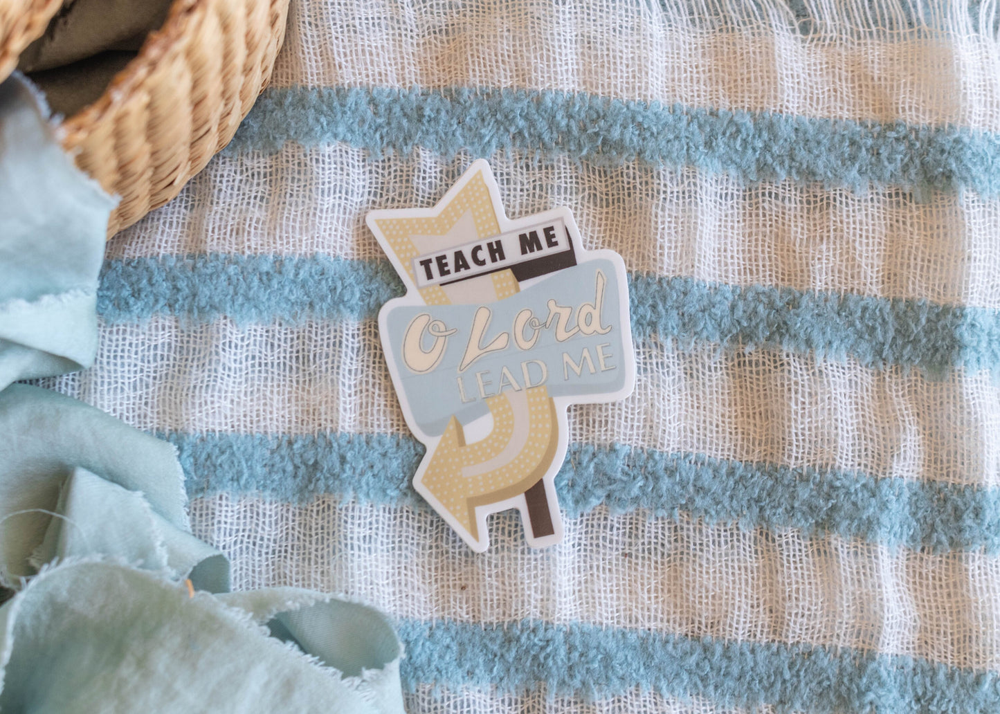 Lead Me Lord Sticker // 3 x 2 in.
