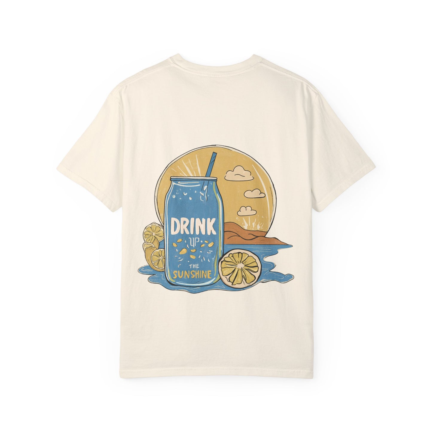 Drink Up The Sunshine Graphic Tee | Comfort Colors Unisex T-Shirt