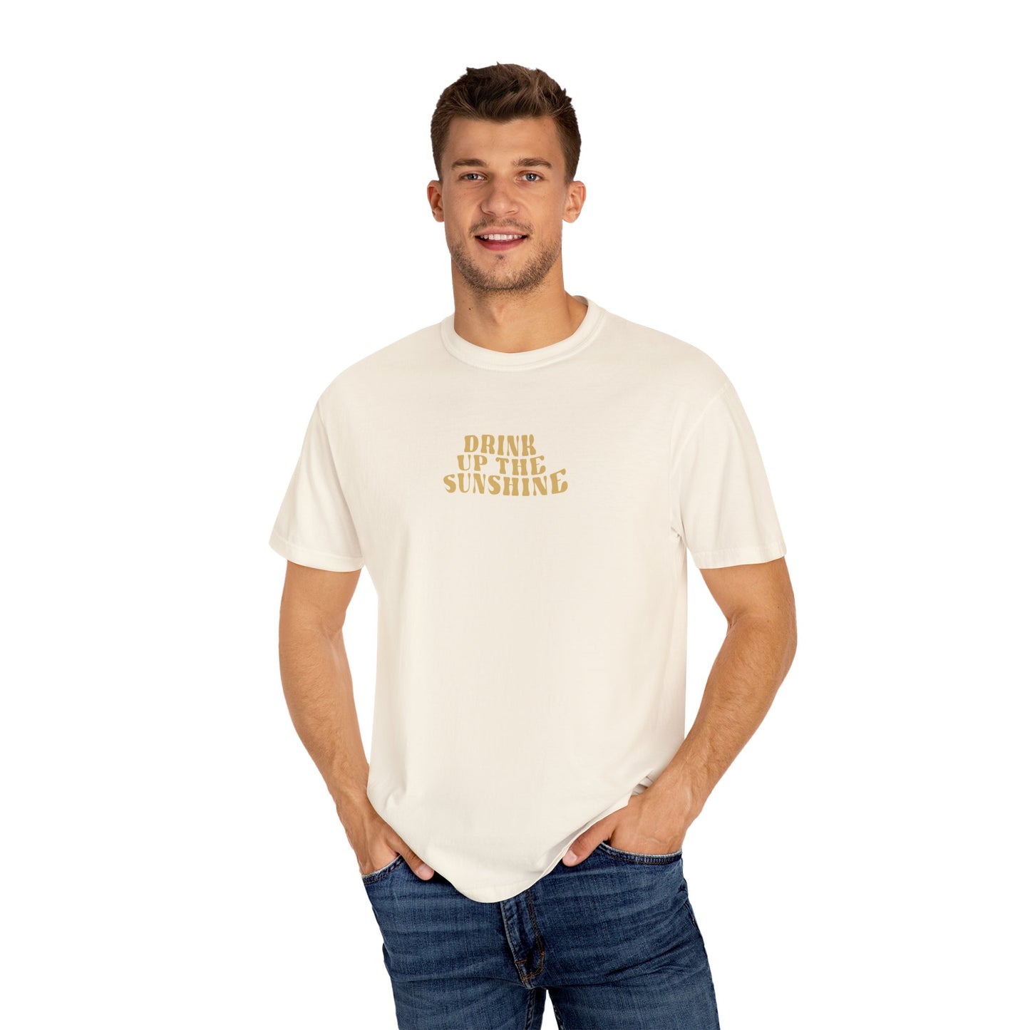 Drink Up The Sunshine Graphic Tee | Comfort Colors Unisex T-Shirt