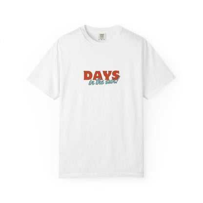 Days In The Sun Illustrated Graphic Tee | Unisex Garment-Dyed T-Shirt