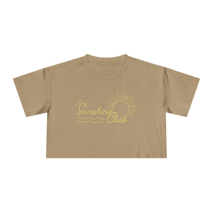 The Sunshine Club | Women's Crop Tee