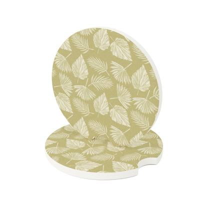 Key West Palms Soapstone Car Coaster
