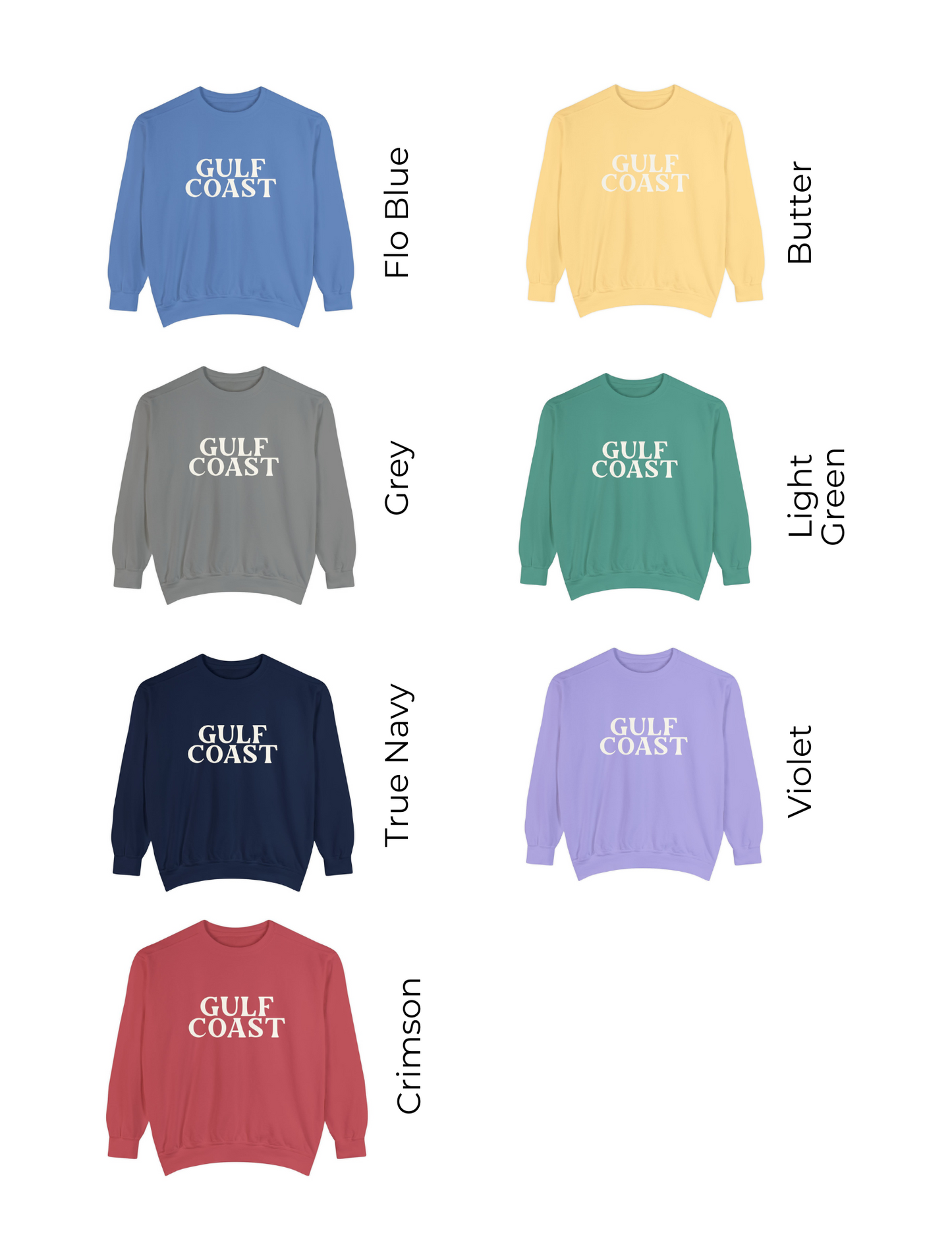 Gulf Coast Pullover Unisex Sweatshirt