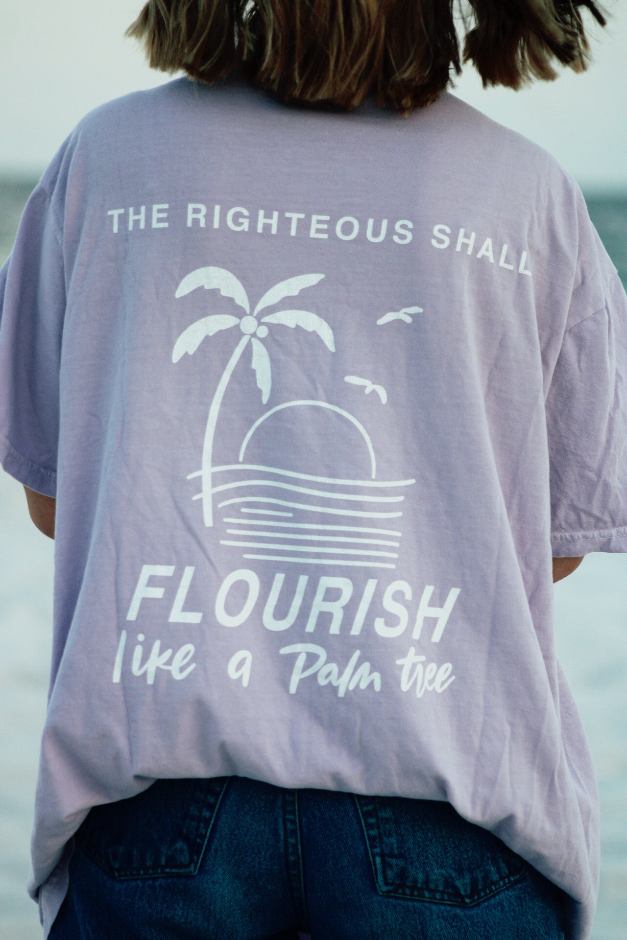 Flourish Like A Palm Tree Tee