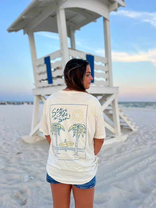 Sea You In The Sun | Unisex Garment-Dyed T-shirt