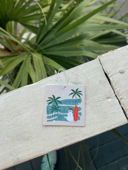 Shore Christmas Scented Car Charm | Ocean