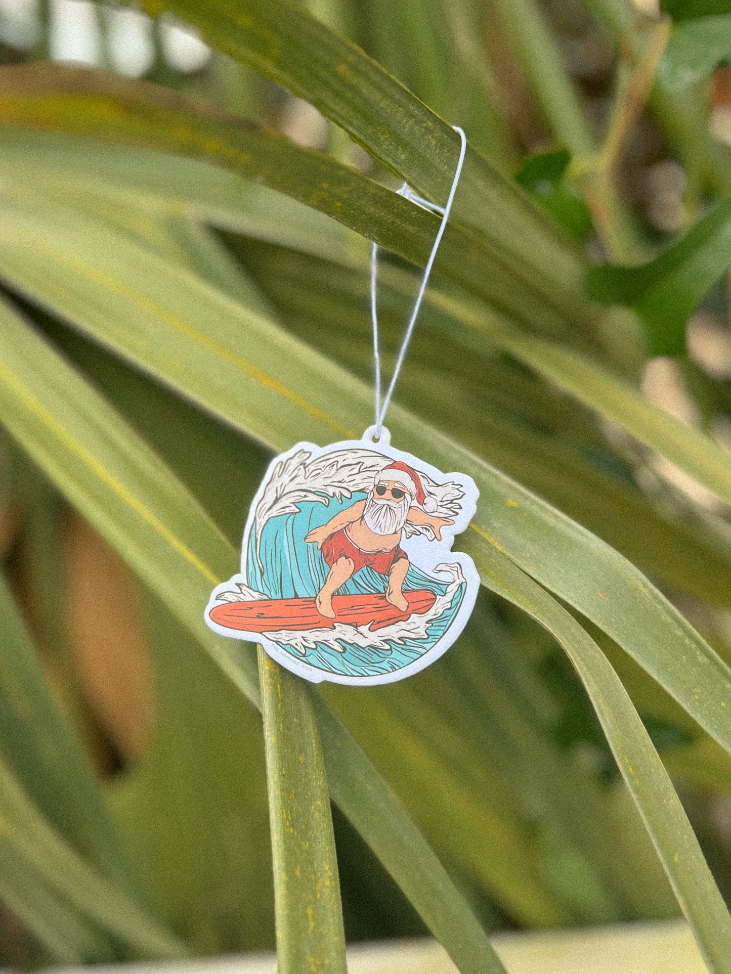Surfin' Santa Scented Car Charm | Vanilla