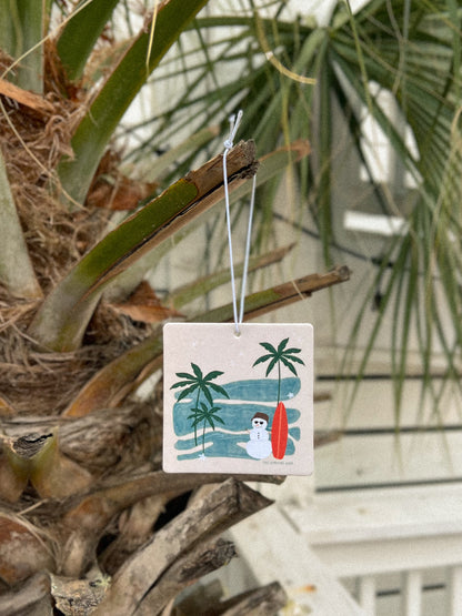 Shore Christmas Scented Car Charm | Ocean