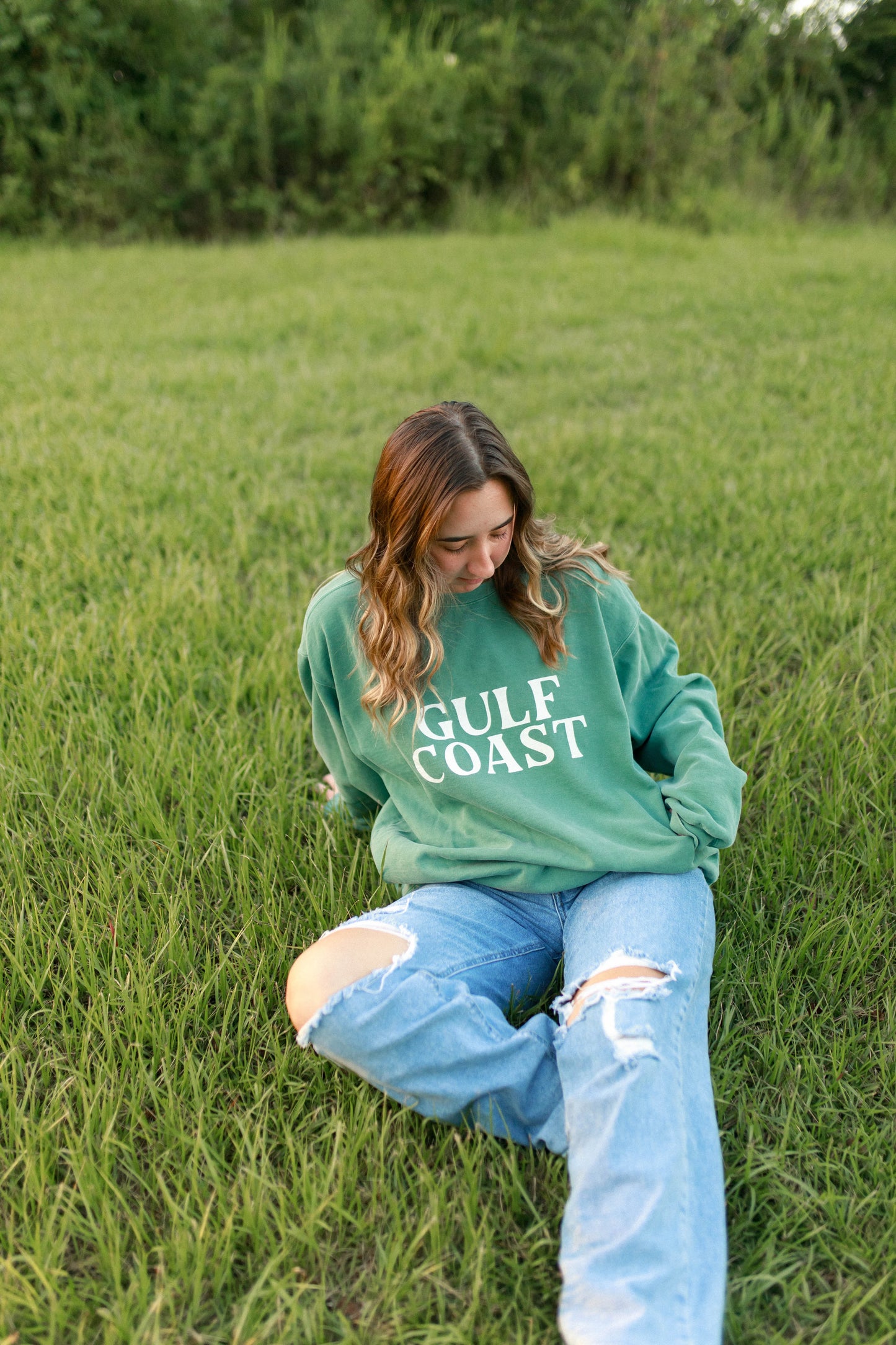 Gulf Coast Pullover Sweatshirt | Unisex Comfort Colors Pullover