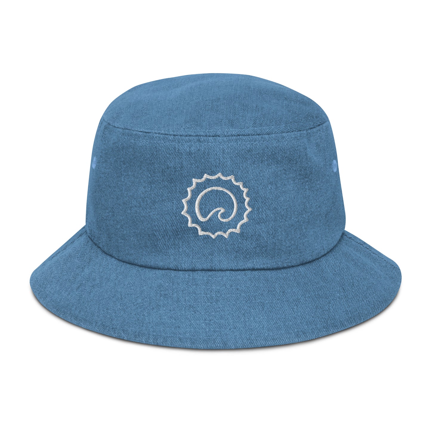 Sunshine Wave Denim Bucket Hat