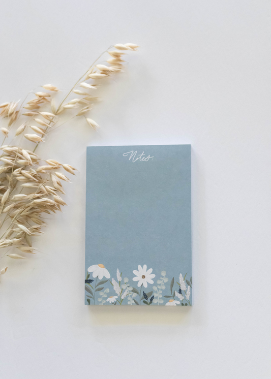 Spring Floral Notepad // 50 sheets, 4x6 in.